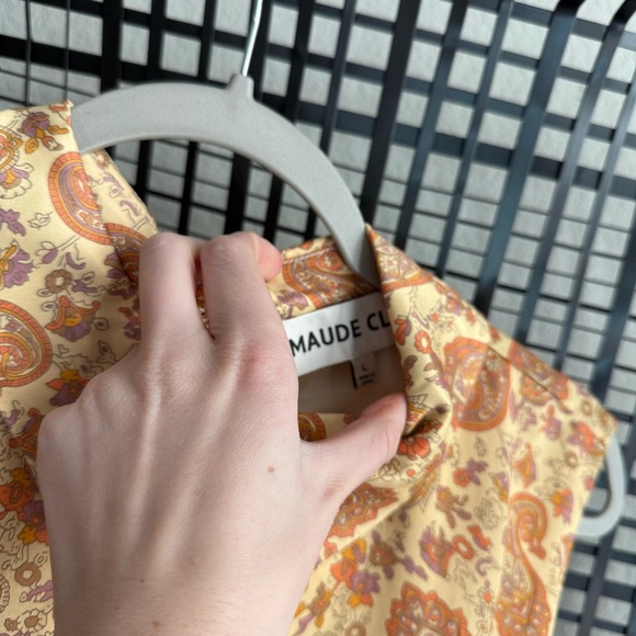 Maude club emery collared feather shift dress - Picture 8 of 11